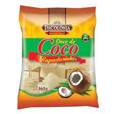 Da Colonia coconut candy rapadurinha 20x100g